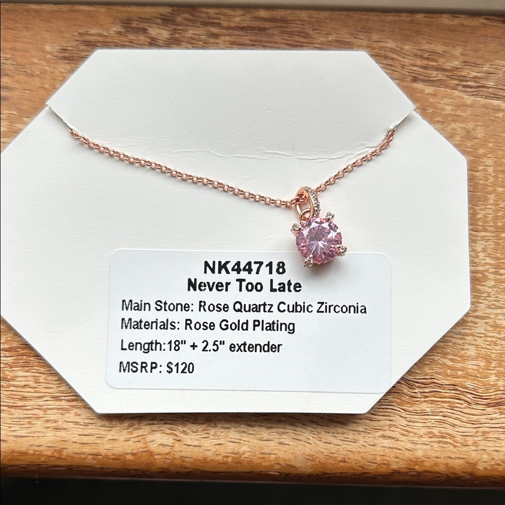 BP OG NECKLACE “Never Too Late”